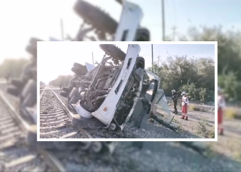 Accidente-ferroviario-transporte-de-personal-pesquería-choque-de-tren | La Silla Regia