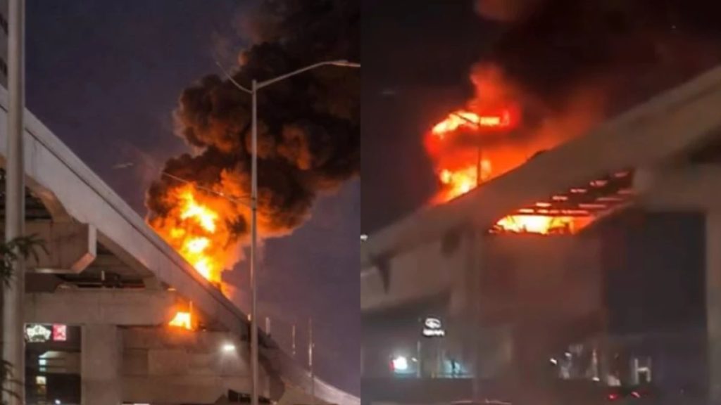Denuncian Negligencia En Incendio En Obras De Línea 6. Videos Contradicen Versión Oficial De "cero Lesionados" Mientras El Estado Culpa a Vandalismo Sin Pruebas.