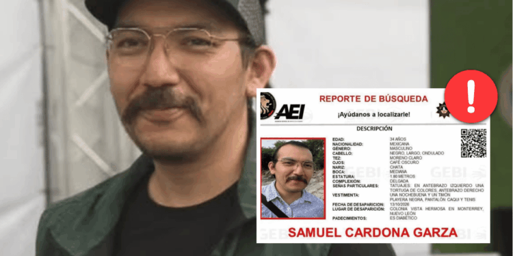 Ayuda Por Activista Desaparecido, Samuel Cardona Garza - La Silla Regia | La Silla Regia